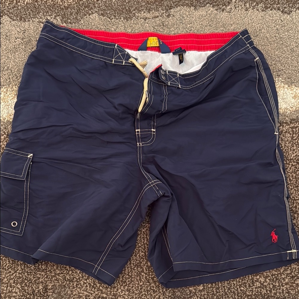 Polo by Ralph Lauren Men's Dark Blue Swim Shorts